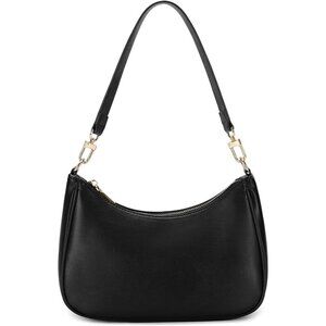 Women Black G Imported Polyester Leather Zipper Closure Cute Mini Tote Handbag
